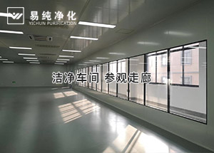 潔凈參觀走廊這樣設(shè)計(jì)大氣不？